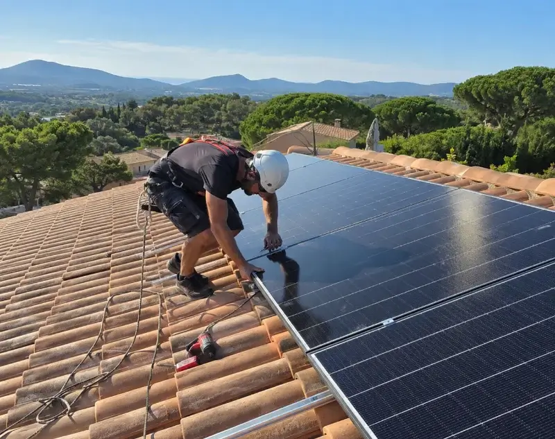 Installateur panneaux solaires Louresse-Rochemenier — pose photovoltaïque sur toiture